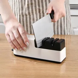 Elektrischer Schlepper für Messer, multifunktioneller Schleppsystem für Scheren, elektrischer Messer-Schleppsystem für Küche, geeignet für Küchenmesserpflege