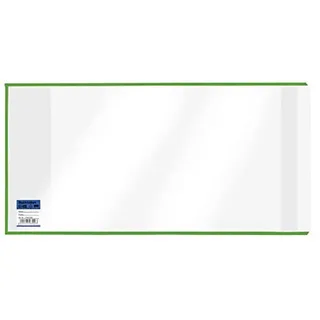 VELOFLEX 1540270 - Buchhülle, Buchschoner, Buchumschlag, 270 x 540 mm, PP-Folie, mit Lasche, glasklar, 10 Stück