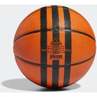 adidas Unisex 3-Stripes Rubber X3 Basketball Recreation Ball, Basketball Natural/Black/Gold Metallic, 7