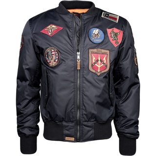 Top Gun Pilot, Textiljacke - Dunkelblau - S