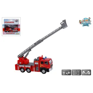 Van Manen Veenendaal Feuerwehr mit Leiter 14cm Licht/Sound - 510126