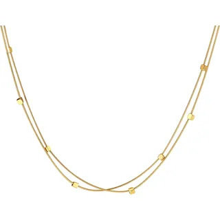 FIRETTI Kette ohne Anhänger gold/ Edelstahl
