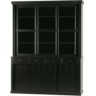 Woood Buffetschrank Lagos H 213 x B 163 cm schwarz
