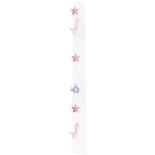 Maturi Hölzerne Messlatte für Kinder, 70 cm bis 155 cm (ca. 8 Monate – 11 Jahre), Kinderzimmer-Dekoration, Geschenk, rose