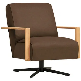 Koinor Sessel , Grün , Leder , Echtleder , Nappaleder , Wildeiche , massiv , 72x82x86 cm , Goldenes M, Dgm , Fußauswahl, Lederauswahl, Stoffauswahl, Sitzfläche 360° drehbar , Wohnzimmer, Sessel, Ledersessel