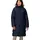 Damen Wm s Leichte Daunenjacke wasserdichter Daunenparka warmer Wintermantel regendichte Winterjacke winddichte Funktionsjacke mit Kapuze Midnight Navy XS