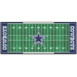 FANMATS NFL Dallas Cowboys Fußball-Feldläufer, Nylon, 76,2 x 182,9 cm
