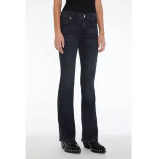 7 For All Mankind für Damen. JSWBC340SP Bootcut-Jeans mit halbhohem Bund schwarz (29), Lässig