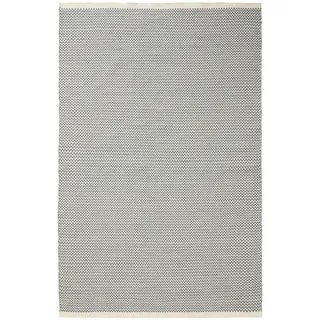 benuta Pure Wollteppich Laura handgewebt 300/400 cm , Grau , Textil , Gepunktet , Rechteckig , 300x400 cm , für Fußbodenheizung geeignet, in verschiedenen Größen erhältlich , Teppiche und Böden, Teppiche, Schafwollteppiche