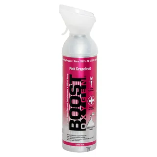 Boost Oxygen Sauerstoffdose zum Inhalieren Pink Grapefruit, groß, 12x9L