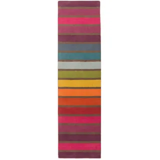 Wollteppich , Multicolor , Textil , Struktur , rechteckig , 230x60 cm , Reach , für Fußbodenheizung geeignet, in verschiedenen Größen erhältlich , Teppiche und Böden, Teppiche, Schafwollteppiche