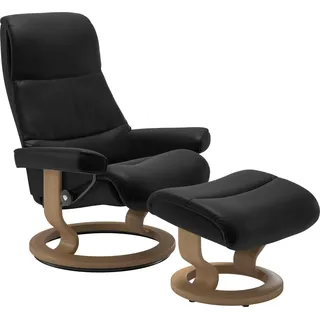 Stressless Stressless® Fußhocker »View« mit Classic Base,Gestell Eiche, schwarz