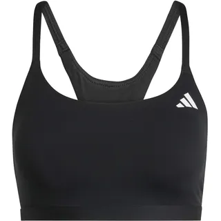 adidas Optime Essentials Workout Light Support Bra, Black, XL