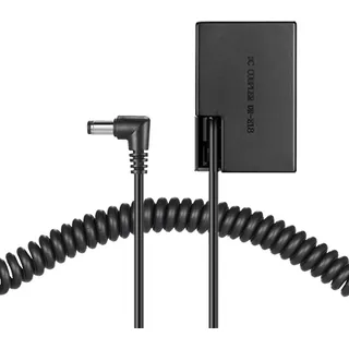 Raeisusp DR-E18 DC Kupplungskabel LP-E17 Dummy Akku für Canon Kamera EOS RP 77D R10 250D 800D 850DT6s 760D T6i 750D Kiss 8000D x8i R8 R10 R50 R100
