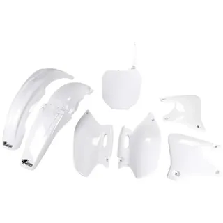 Ufo Yamaha Yzf 250 2001-2002 Yakit303-046 Plastikbausatz - White - One Size
