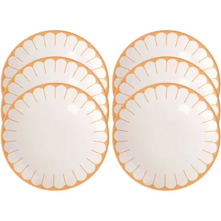 Villeroy & Boch Frühstücksteller 21,2 cm Gelb 6er Set