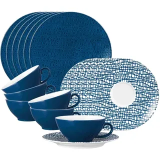 SELTMANN WEIDEN Teeservice Life Fashion 18-tlg. classic blau