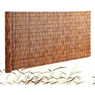 Vevor Sichtschutzmatte 167 x 501 cm Braun