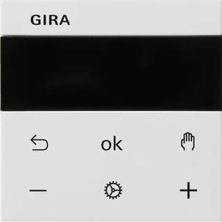 Gira Temperaturregler S3000 RTR Display System 55 Weiß