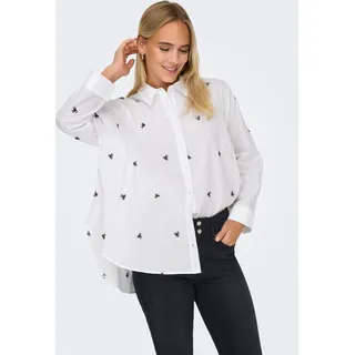 Only Hemdbluse Onlnew Weiß S
