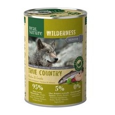 REAL NATURE WILDERNESS Senior True Country Huhn & Lachs 12x400 g