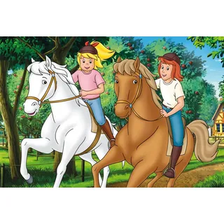 Schmidt Spiele Schmidt 56543 Bibi & Tina Sommerausritt Kinderpuzzle, 100 Teile