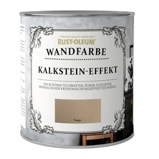 Rust-Oleum Wandfarbe Kalkstein-Effekt Taupe matt 1 l