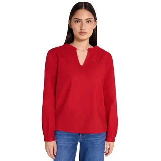 Street One Studio Tunika mit Stickerei Mandarin red 44