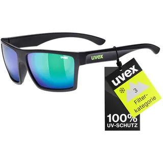 Uvex LGL 29 - Sonnenbrille - black matt/green