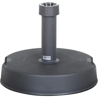 Siena Garden Schirmständer Kunststoff/Beton 20 kg Schwarz