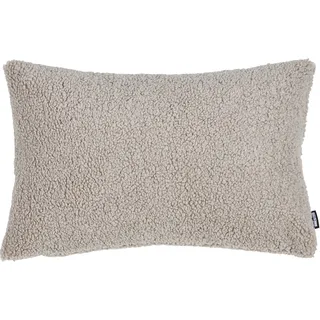 Dekokissen DONE. "Cloud", grau (taupe, unifarben), B:40cm H:1cm L:60cm, Polyester, Dekokissen_Sitzkissen_Kissenhüllen, Dekokissen, Skandinavisch glamourös