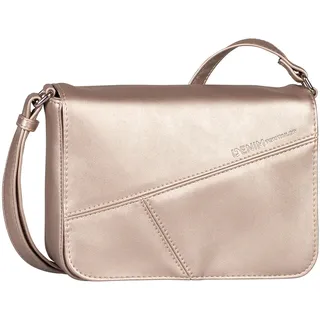 TOM TAILOR Denim Milla Damen Überschlagtasche Umhängetasche Klein Gold