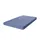 Spannbettlaken Baumwolle-Jersey 100 x 200 - 100 x 220 cm blau