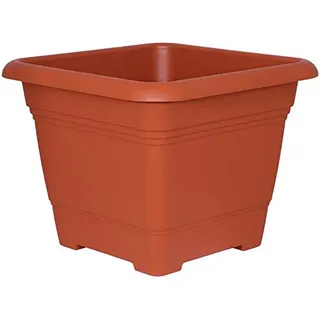 Geli Planter Nora Pflanzkübel Pflanztopf Blumentopf Blumenkübel terrakotta quadratisch (3)