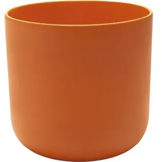 Übertopf Alma Keramik Ø 27 cm H 26 cm orange