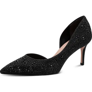 TAMARIS Pumps Textil Schwarz 37