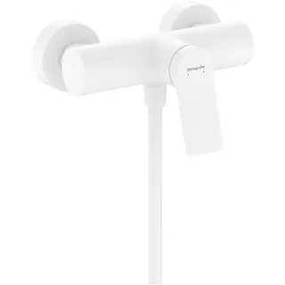 hansgrohe Vivenis Original - Duscharmatur Aufputz für 1 Verbraucher, Mischbatterie Dusche, Einhebelmischer, Mattweiß, 75623700