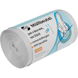 Deiss Müllbeutel DEISS UNIVERSAL PLUS 30 L, 100-er Pack
