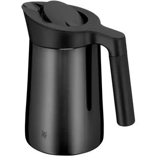 WMF Isolierkanne , Graphitfarben, Schwarz, Edelstahlfarben , Metall, Kunststoff , 0,6 l , Ausgießer, 100% dicht , Geschirr, Kannen & Karaffen, Kaffeekannen & Thermoskannen