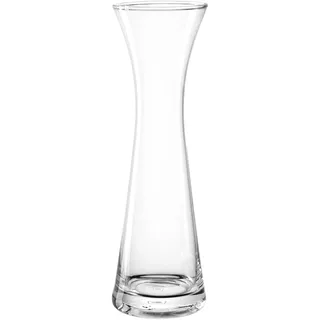 LEONARDO Home GIA Solifleurvase • 1 Stück • Schlichte Vase für einzelne Blumen & Sträuche • minimalistisches Design • Ø3,3 cm • Elegantes Tischaccessoire • Höhe 25 cm • klar • 025373