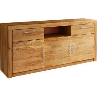 vogl möbelfabrik Kinderkommode Toronto 183 x 82 x 42 cm Wildeiche teilmassiv braun