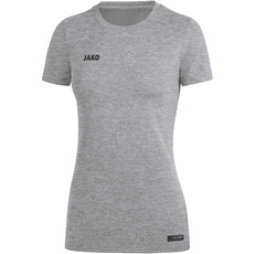 Bild T-Shirt Premium Basics, grau meliert, 40