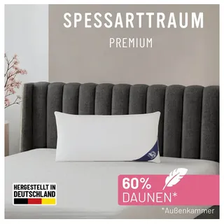 SPESSARTTRAUM 3-Kammer-Kopfkissen Premium 80 x 40 cm Weiß