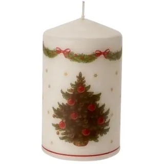 Villeroy & Boch Winter Specials Kerze Weihnachtsbaum 7 cm bunt