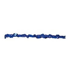 Metallic-Paillettenband, blau, Breite: 10 mm, Länge: 3 m