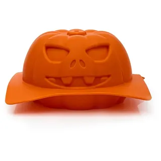 CÉCOA Halloween – 3D-Kürbisform – 100 % hochwertiges Silikon – antihaftbeschichtet – garantiert BPA-frei – perfektes Kochen und einfaches Herauslösen.