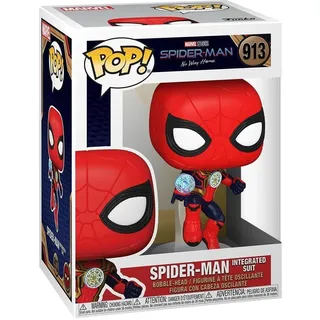 Funko Pop! Marvel: Spider-Man - (Integrated Suit) - Spiderman No Way Home - Vinyl-Sammelfigur - Geschenkidee - Offizielle Handelswaren - Spielzeug Für Kinder und Erwachsene - Movies Fans