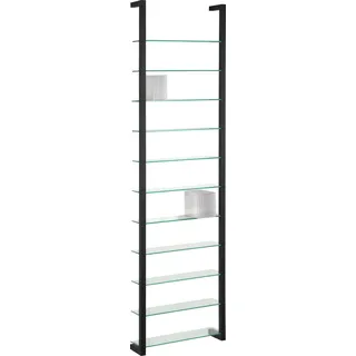 Spinder CUBIC Wandregal 46 x 13 x 167 cm Schwarz