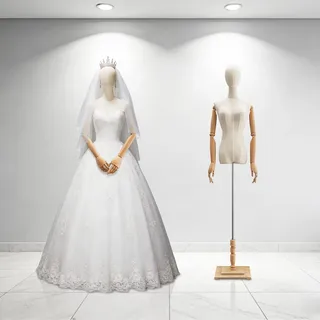 CDDUOLA Schaufensterpuppe, Mechanische Arme und Finger Schneiderpuppe Damenbüste Torso Körper Weiblich, Höhenverstellbar Mannequin für Bekleidungsgeschäft, Kleiderständer, Boutique, Weiß
