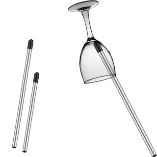 CALLYSONIC Edelstahl Flaschenhalter, Spülmaschineneinsatz Flaschen, Flaschen Abtropfständer, Flaschenhalter 15,2 cm+21,7 cm, Für Alle Gängigen Spülmaschinen Geeignet